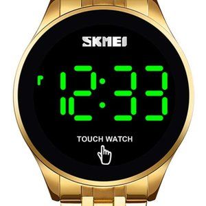 Touch Screen Digital LED Waterproof Wrist Watch